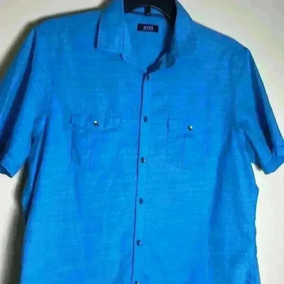 ALFANI men short sleeve shirt - Picture 2 of 6